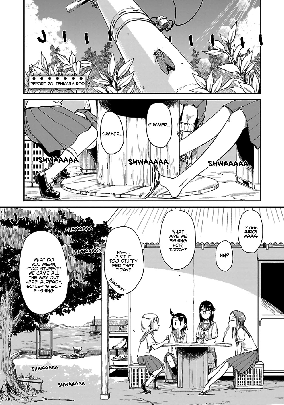 Afterschool Embankment Journal Chapter 20 page 7 - Chapter 20: Tenkara Rod
