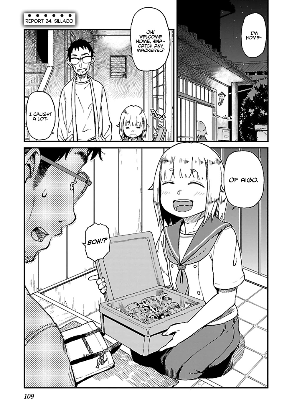Afterschool Embankment Journal Chapter 24 page 1 - Chapter 24: Sillago