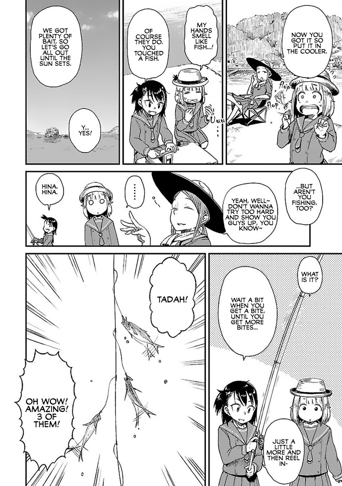 Afterschool Embankment Journal Chapter 3 page 12 - Chapter 3: Ajigo "Baby Horse Mackerels"