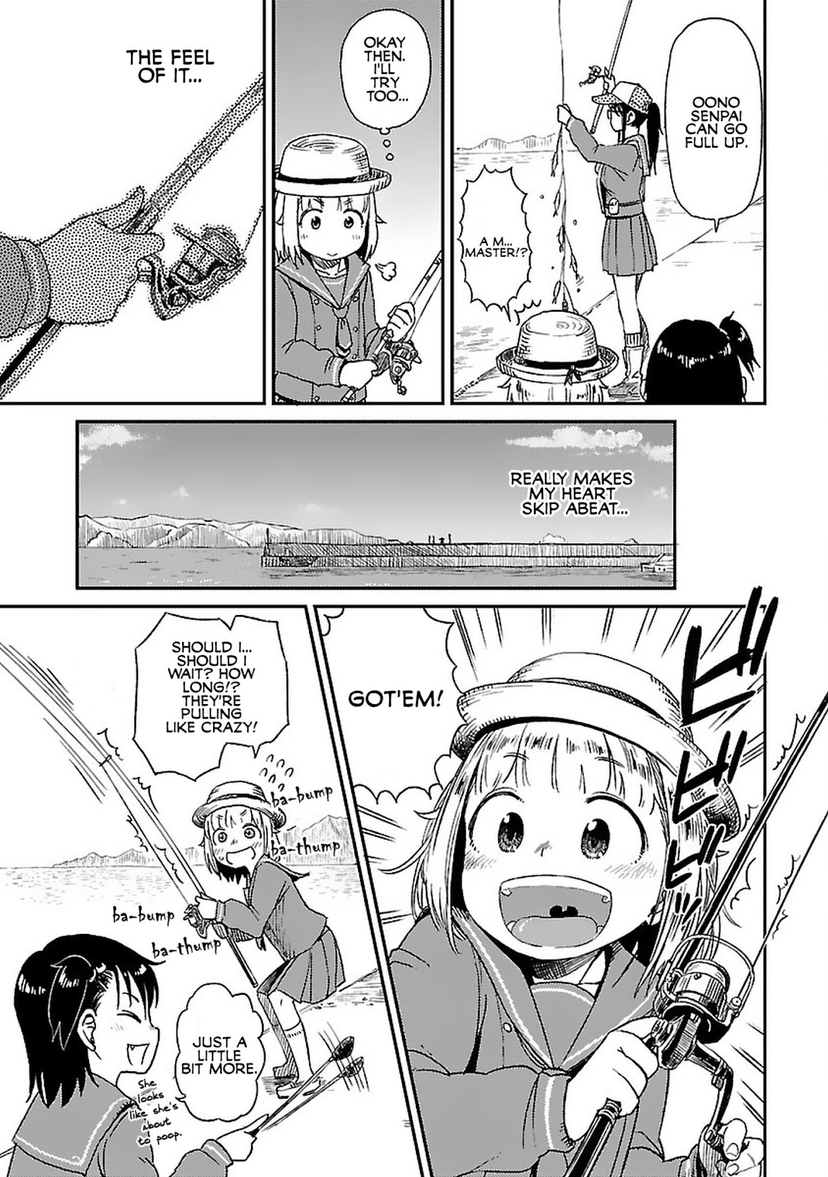 Afterschool Embankment Journal Chapter 3 page 13 - Chapter 3: Ajigo "Baby Horse Mackerels"