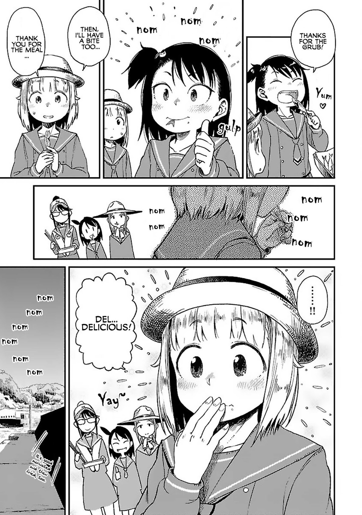 Afterschool Embankment Journal Chapter 3 page 17 - Chapter 3: Ajigo "Baby Horse Mackerels"