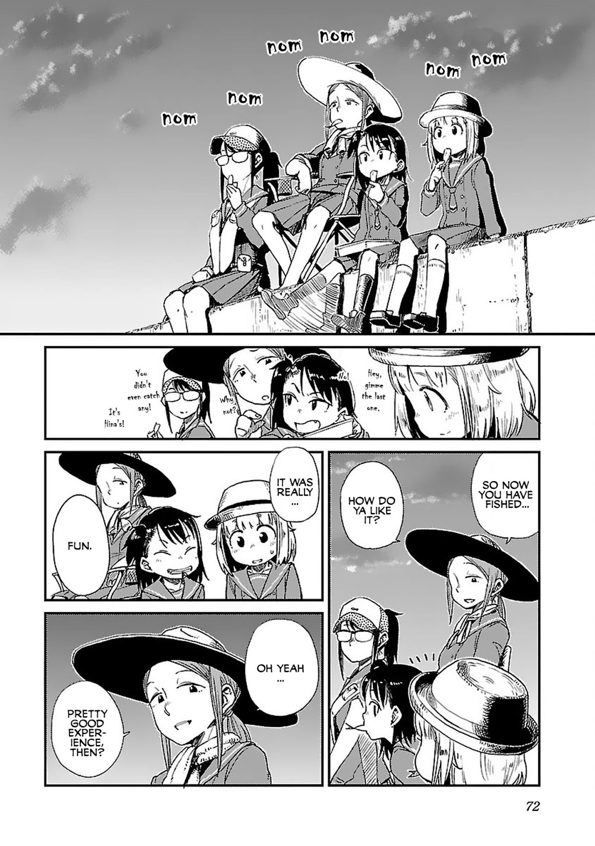 Afterschool Embankment Journal Chapter 3 page 18 - Chapter 3: Ajigo "Baby Horse Mackerels"