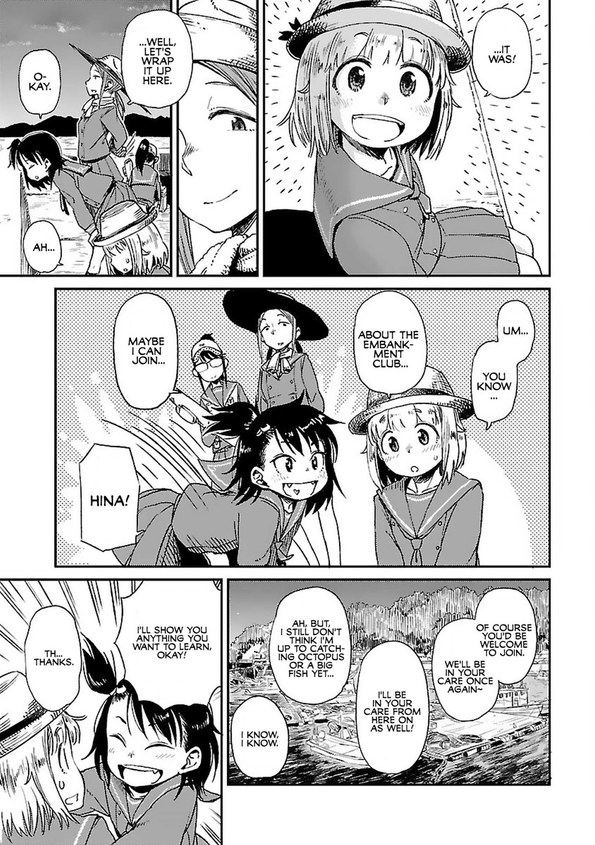 Afterschool Embankment Journal Chapter 3 page 19 - Chapter 3: Ajigo "Baby Horse Mackerels"