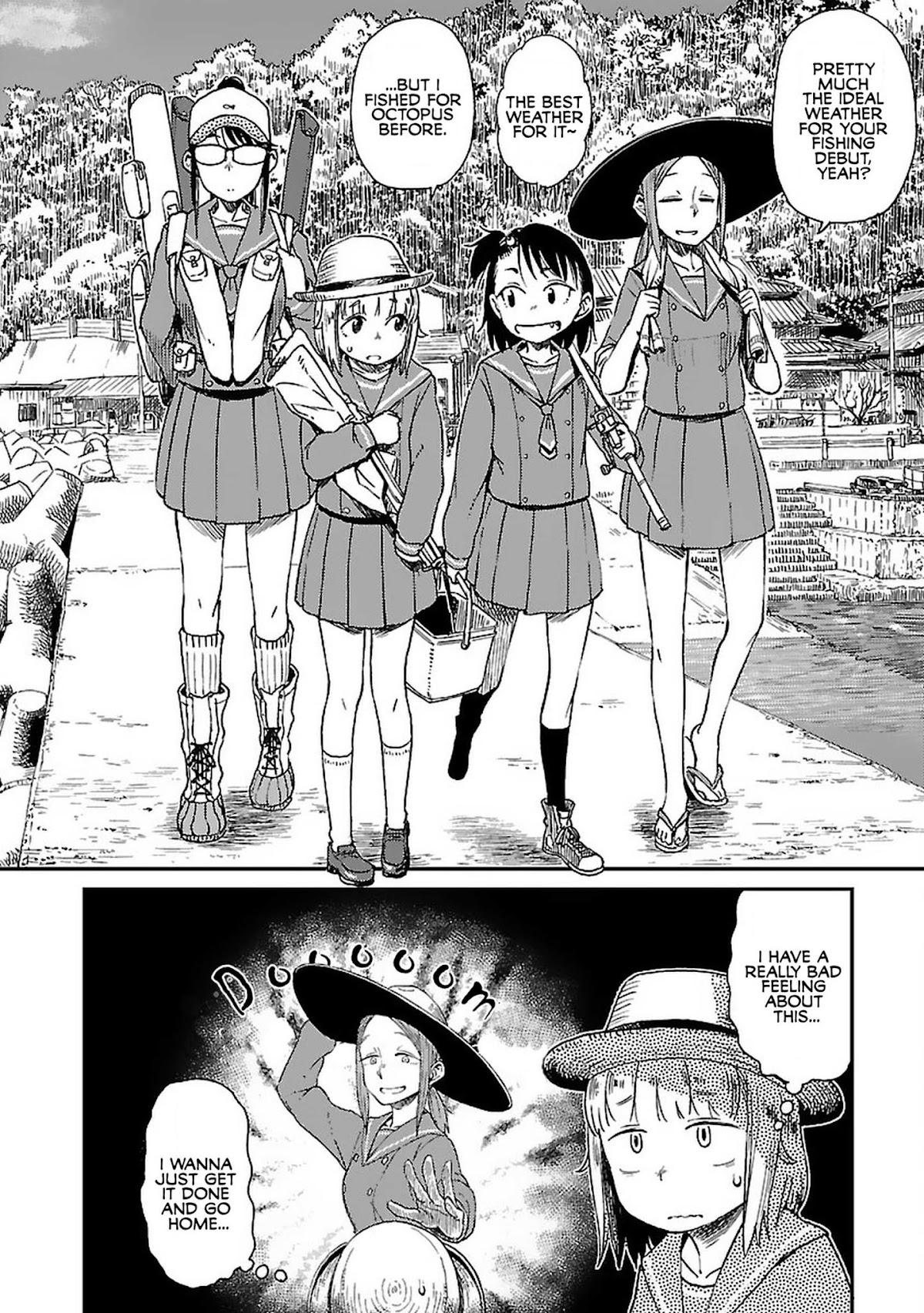 Afterschool Embankment Journal Chapter 3 page 2 - Chapter 3: Ajigo "Baby Horse Mackerels"