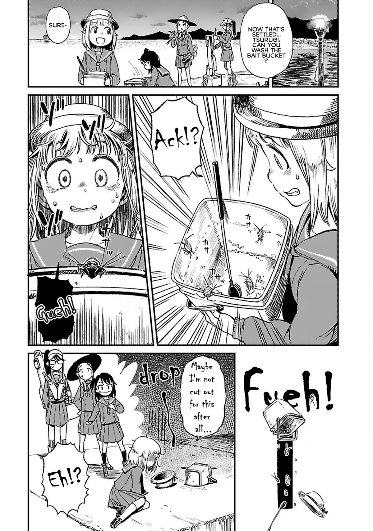 Afterschool Embankment Journal Chapter 3 page 20 - Chapter 3: Ajigo "Baby Horse Mackerels"