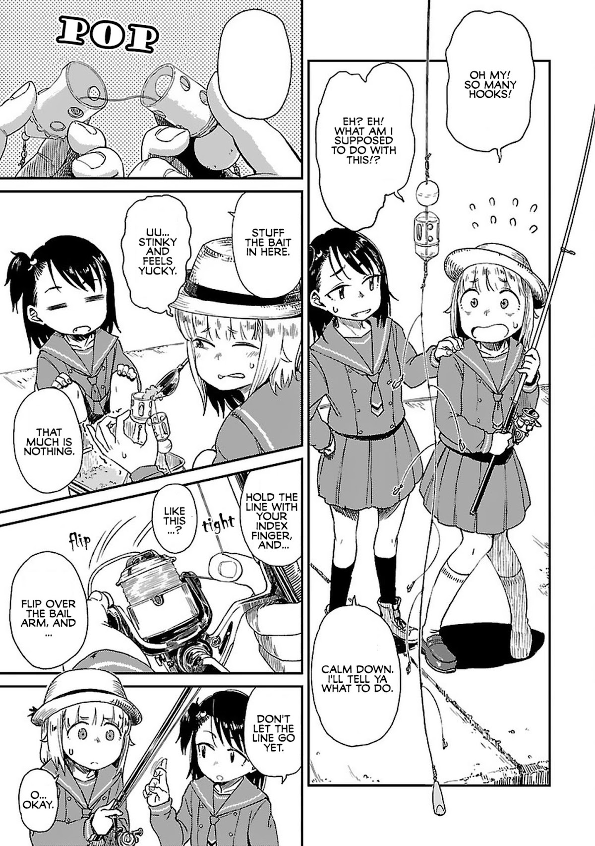 Afterschool Embankment Journal Chapter 3 page 7 - Chapter 3: Ajigo "Baby Horse Mackerels"