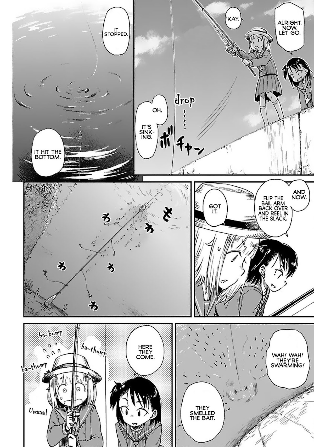 Afterschool Embankment Journal Chapter 3 page 8 - Chapter 3: Ajigo "Baby Horse Mackerels"