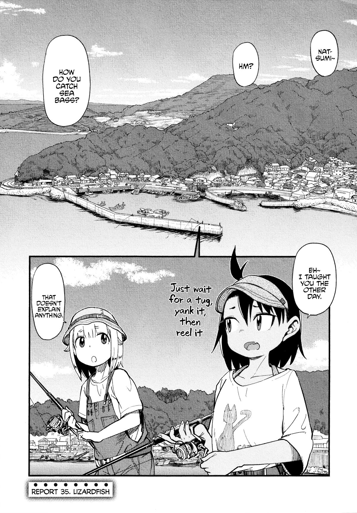 Afterschool Embankment Journal Chapter 35 page 1 - Chapter 35: Lizardfish
