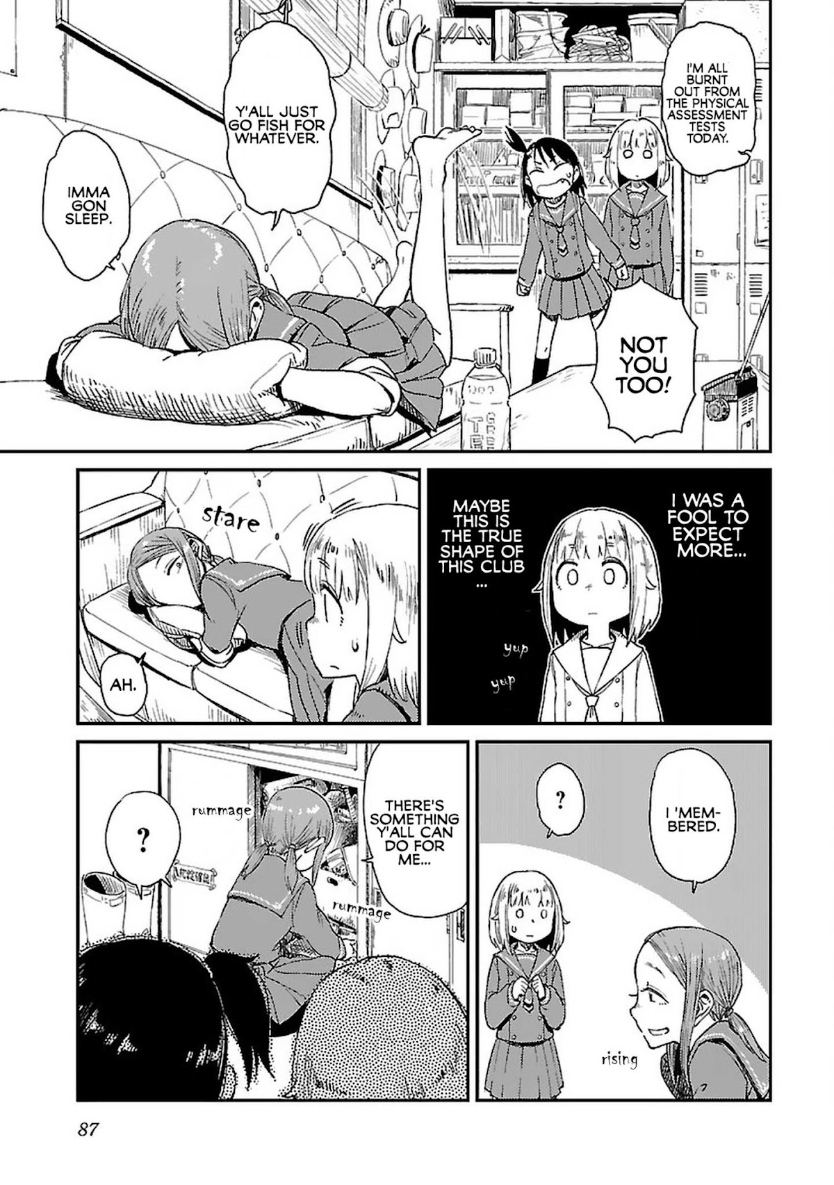 Afterschool Embankment Journal Chapter 4 page 13 - Chapter 4: Reel "Reel"