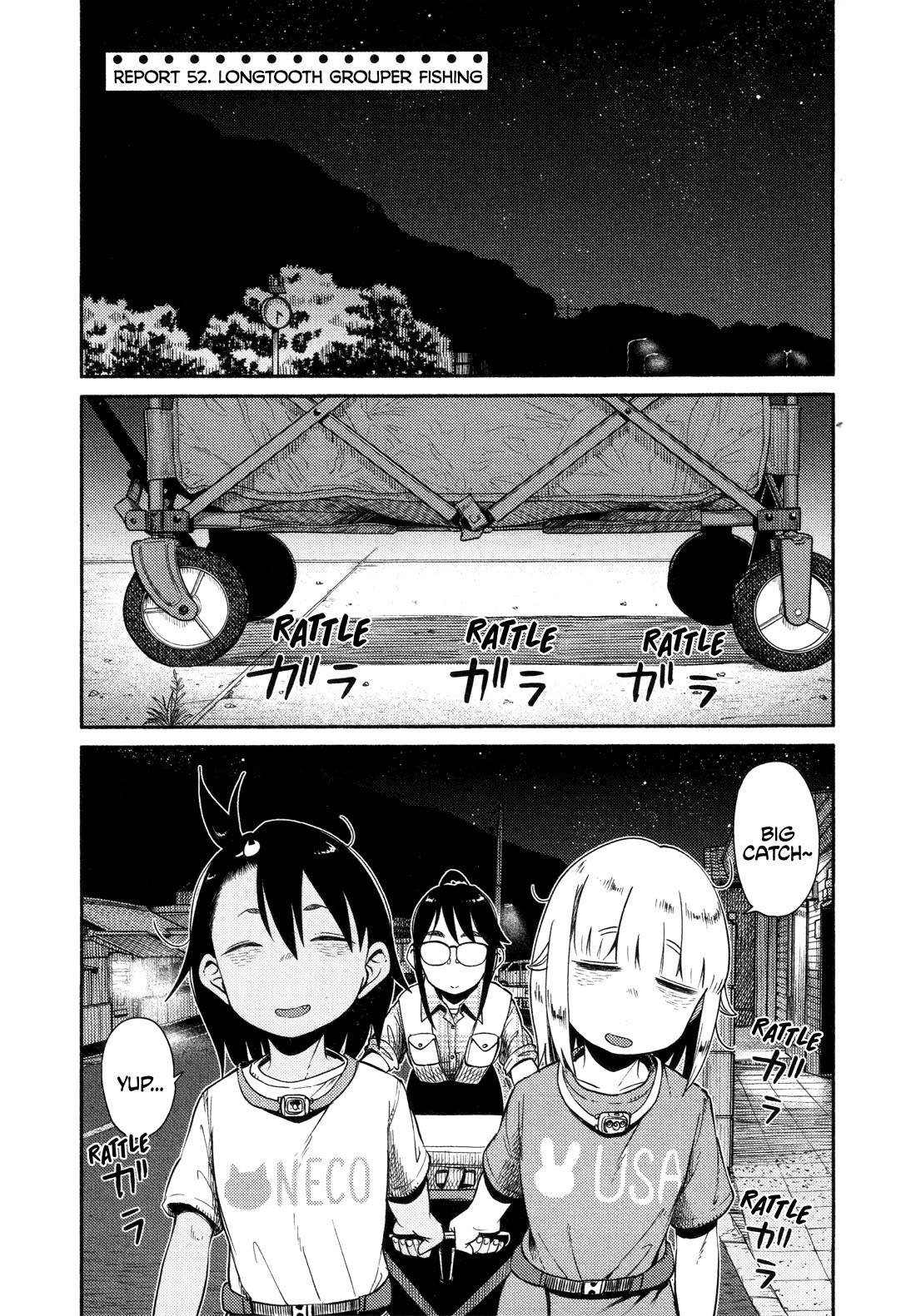 Afterschool Embankment Journal Chapter 52 page 1 - Chapter 52: Longtooth Grouper Fishing