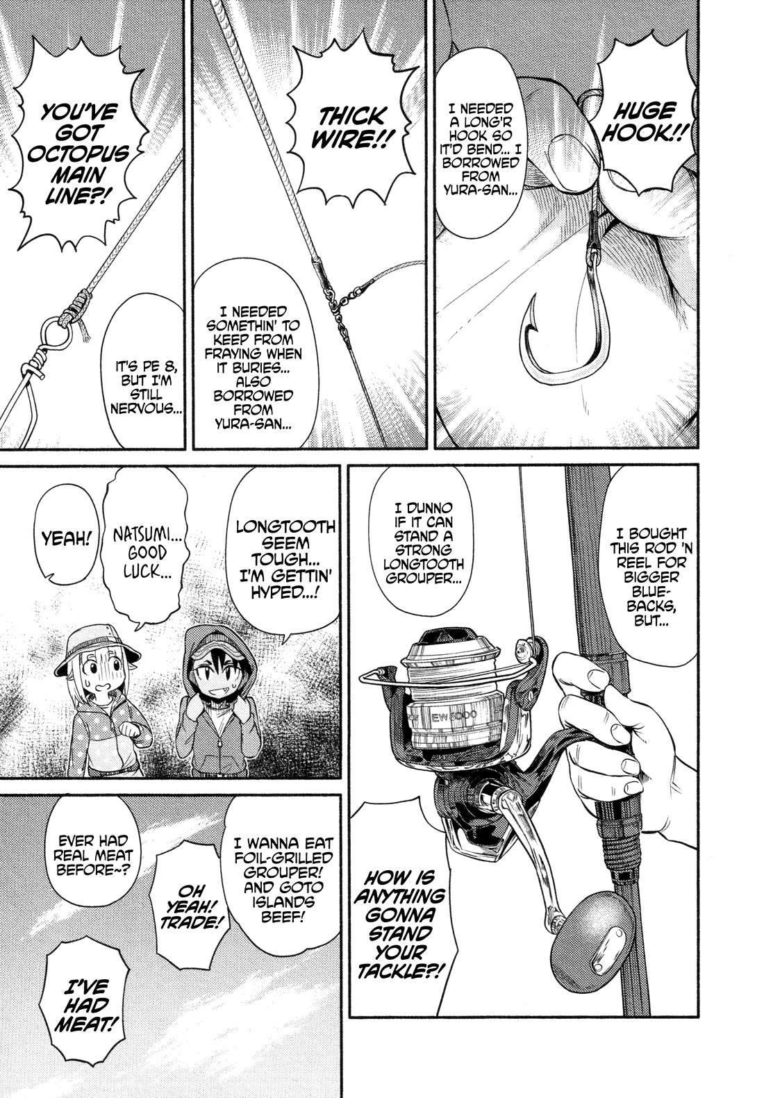 Afterschool Embankment Journal Chapter 52 page 15 - Chapter 52: Longtooth Grouper Fishing