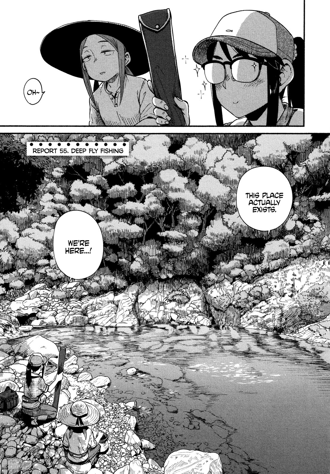 Afterschool Embankment Journal Chapter 55 page 1 - Chapter 55: Deep Fly Fishing