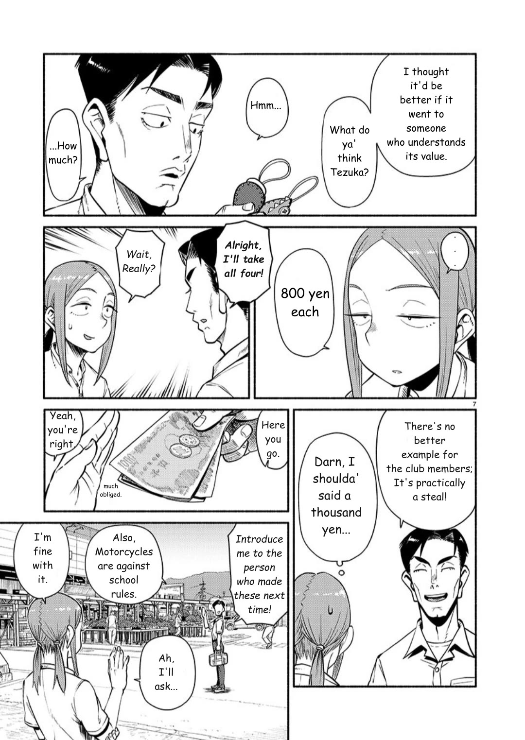 Afterschool Embankment Journal Chapter 65 page 7 - Chapter 65: President Kuroiwa
