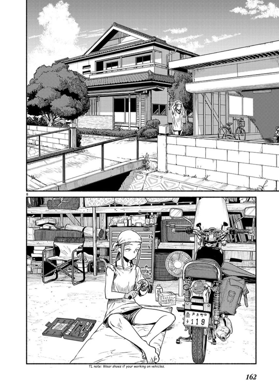 Afterschool Embankment Journal Chapter 65 page 8 - Chapter 65: President Kuroiwa