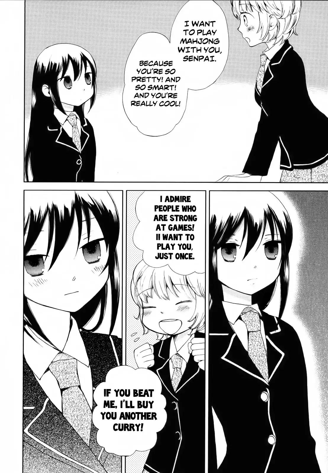 Afterschool Girl Chapter 1.2 page 8 - Vol.1 Chapter 2: The All Girls' Mahjong Club Is Doing Club Activities! (Hakamada Mera)