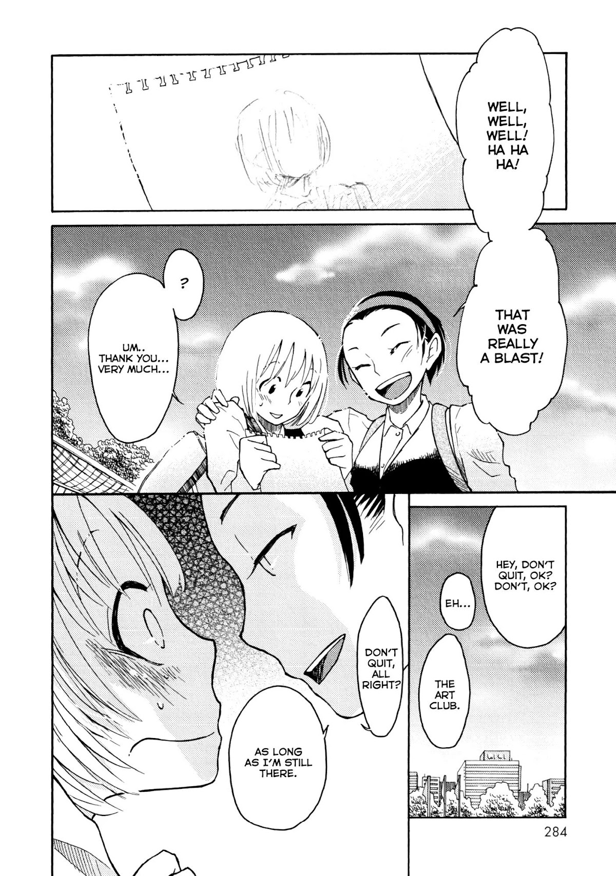 Afterschool Girl Chapter 1.4 page 28 - Vol.1 Chapter 4: Drumcan Hyakkei: 100 Famous Views of a Drum Can (Yoshidamaru Yuu)