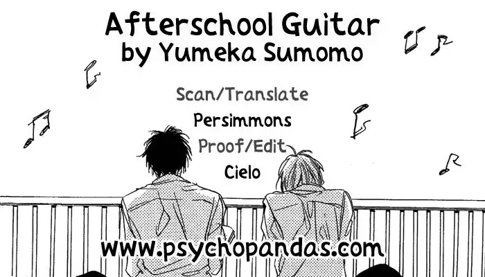 Afterschool Guitar Chapter 0 page 25 - Chapter 0: Oneshot