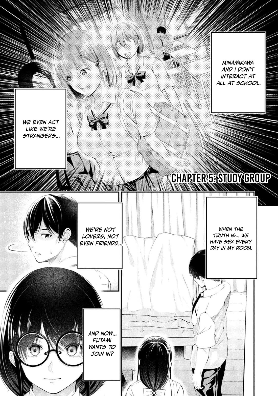 Afterschool Instant XXX Chapter 5 page 1 - Chapter 5: Study Group