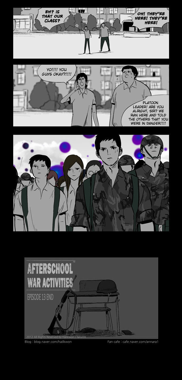 Afterschool War Activities Chapter 13 page 13 - Chapter 13 : The Way Back (3)