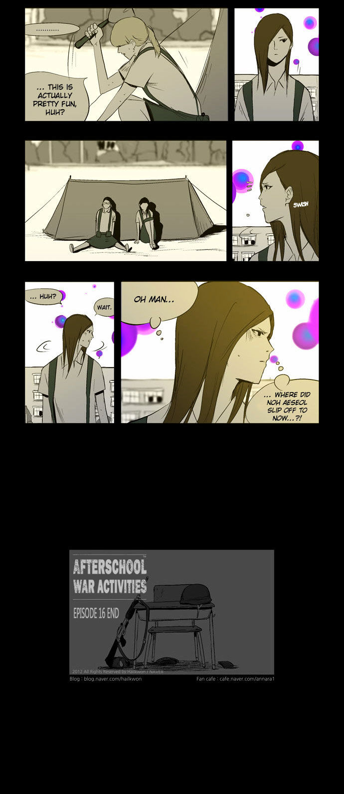 Afterschool War Activities Chapter 16 page 15 - Chapter 16 : The Third Week of Training
