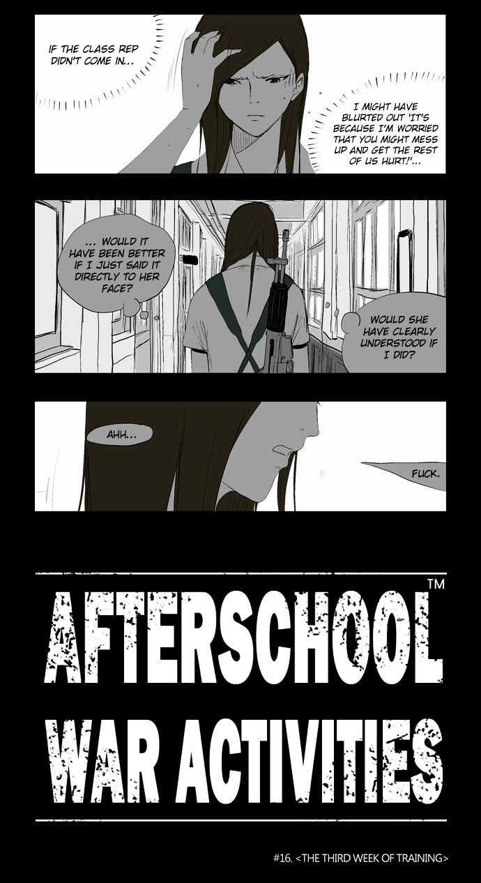 Afterschool War Activities Chapter 16 page 5 - Chapter 16 : The Third Week of Training