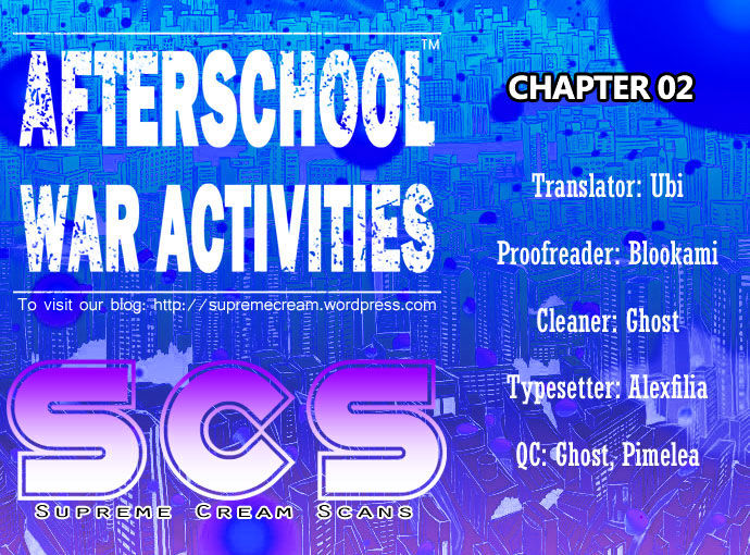 Afterschool War Activities Chapter 2 page 1 - Chapter 2 : Admission