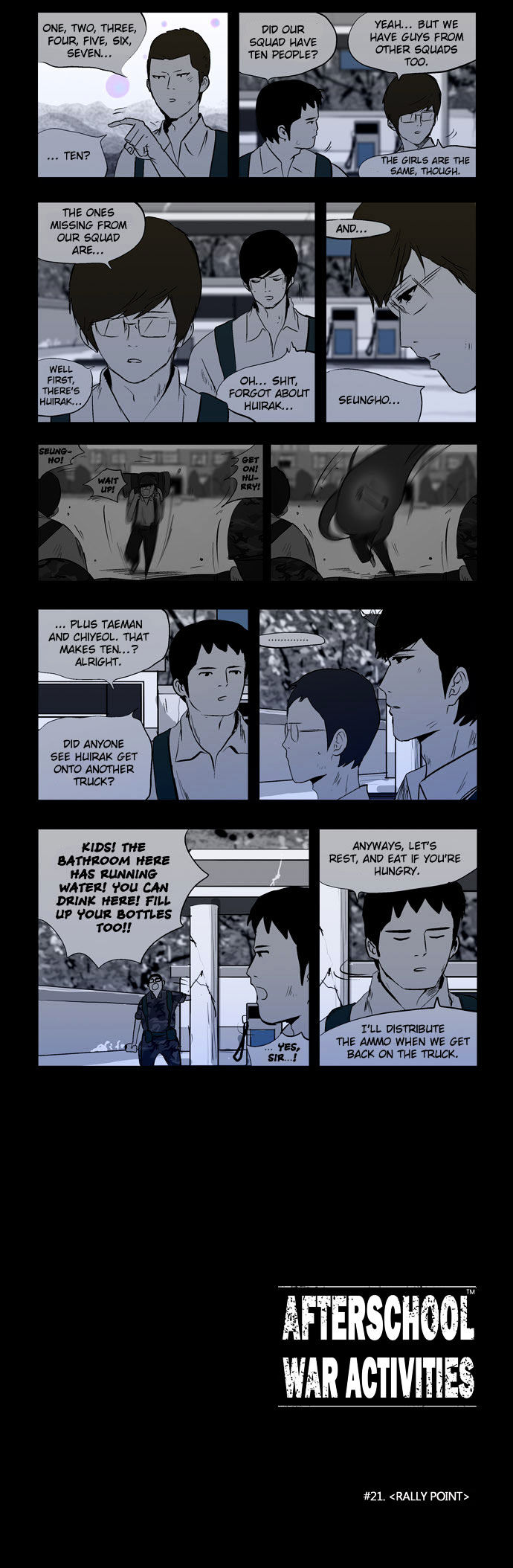 Afterschool War Activities Chapter 21 page 9 - Chapter 21 : Rally Point