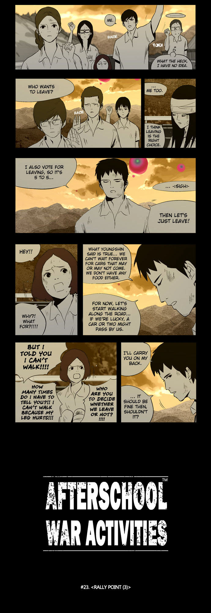 Afterschool War Activities Chapter 23 page 4 - Chapter 23 : Rally Point (3)