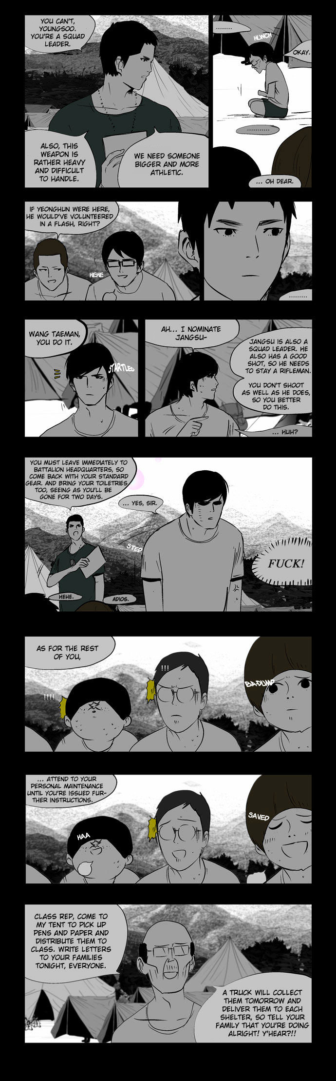 Afterschool War Activities Chapter 28 page 14 - Chapter 28 : Defense of Mt. Seoak (3)