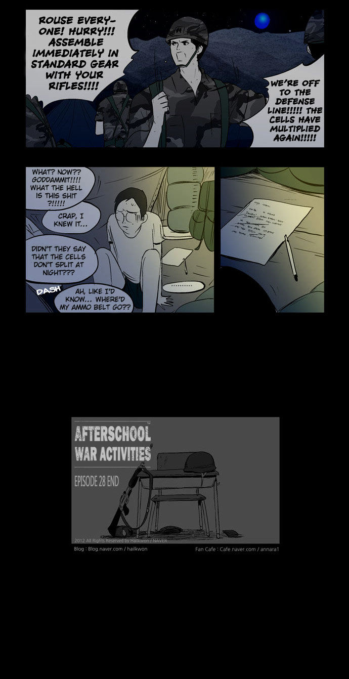 Afterschool War Activities Chapter 28 page 16 - Chapter 28 : Defense of Mt. Seoak (3)