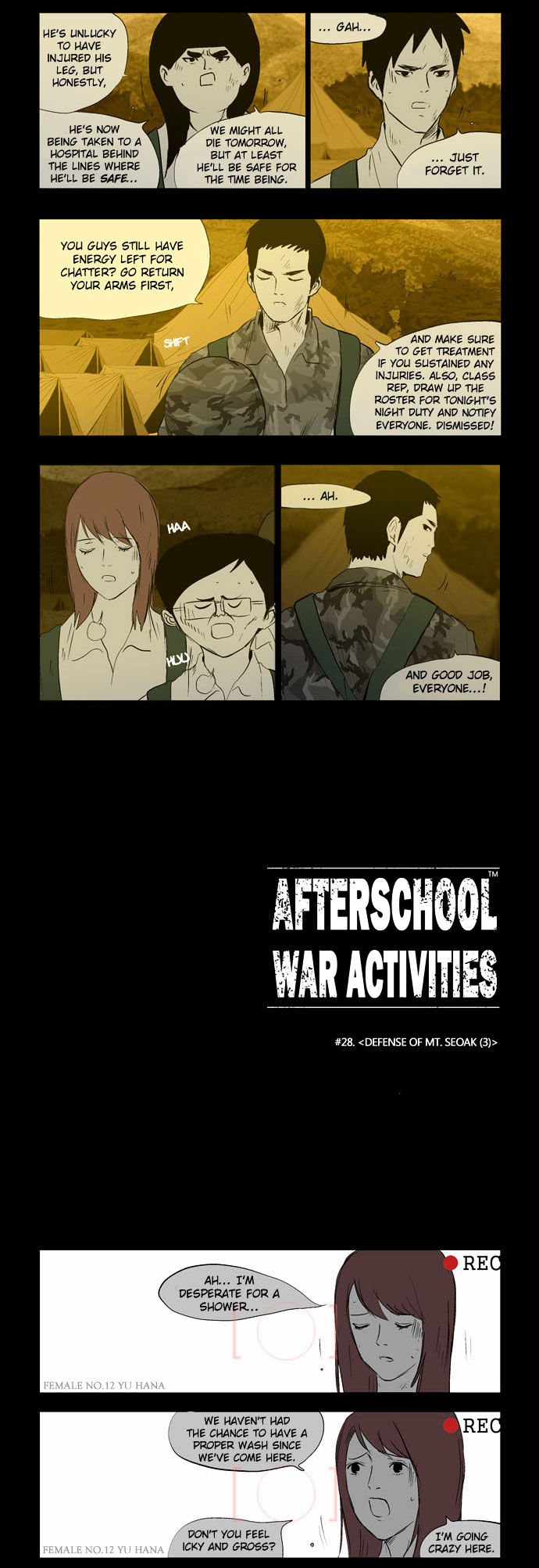 Afterschool War Activities Chapter 28 page 9 - Chapter 28 : Defense of Mt. Seoak (3)