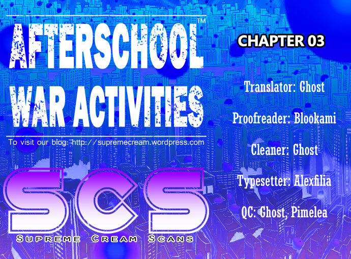 Afterschool War Activities Chapter 3 page 1 - Chapter 3 : Admission Ceremony