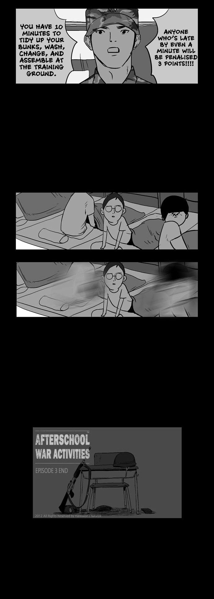 Afterschool War Activities Chapter 3 page 16 - Chapter 3 : Admission Ceremony