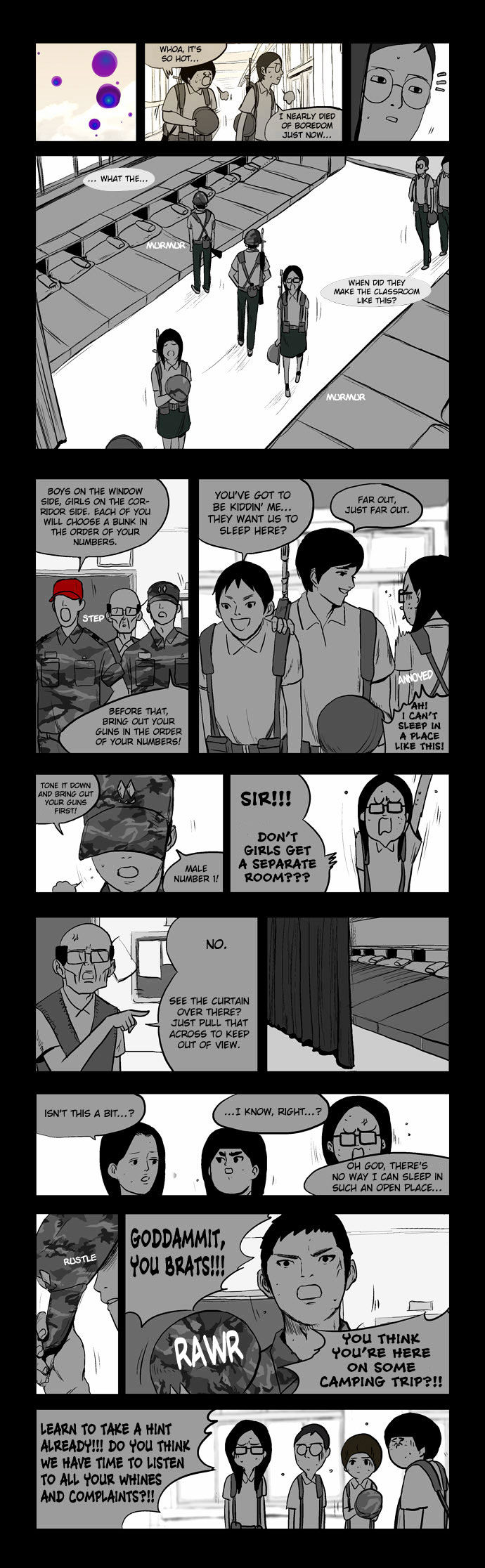 Afterschool War Activities Chapter 3 page 5 - Chapter 3 : Admission Ceremony