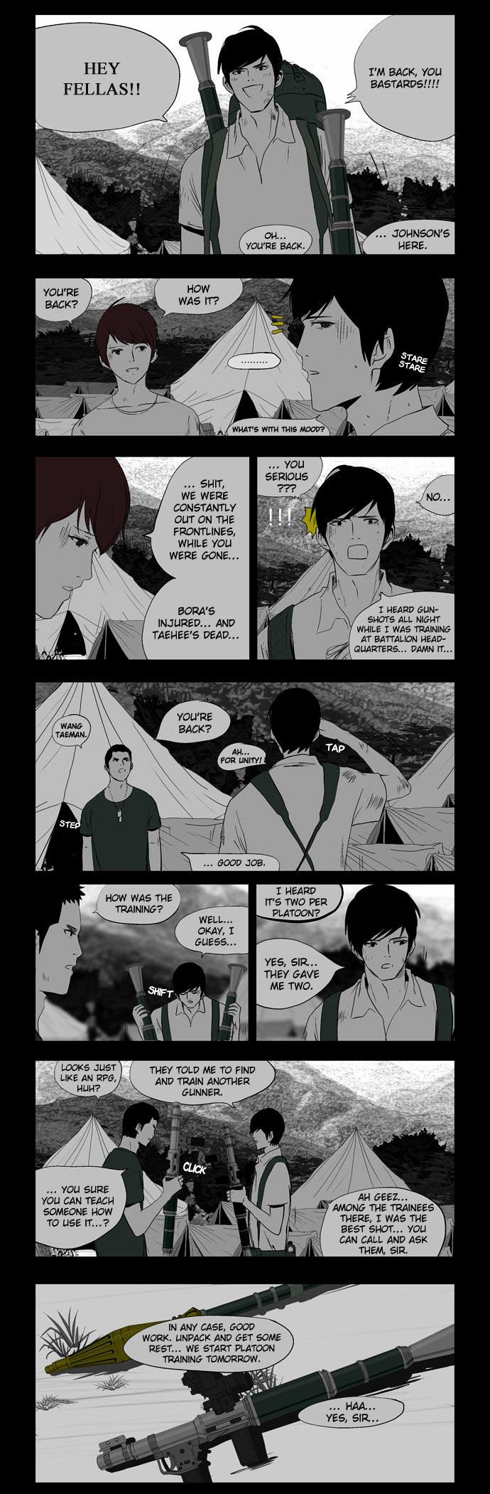Afterschool War Activities Chapter 30 page 10 - Chapter 30 : Defense of Mt. Seoak (5)