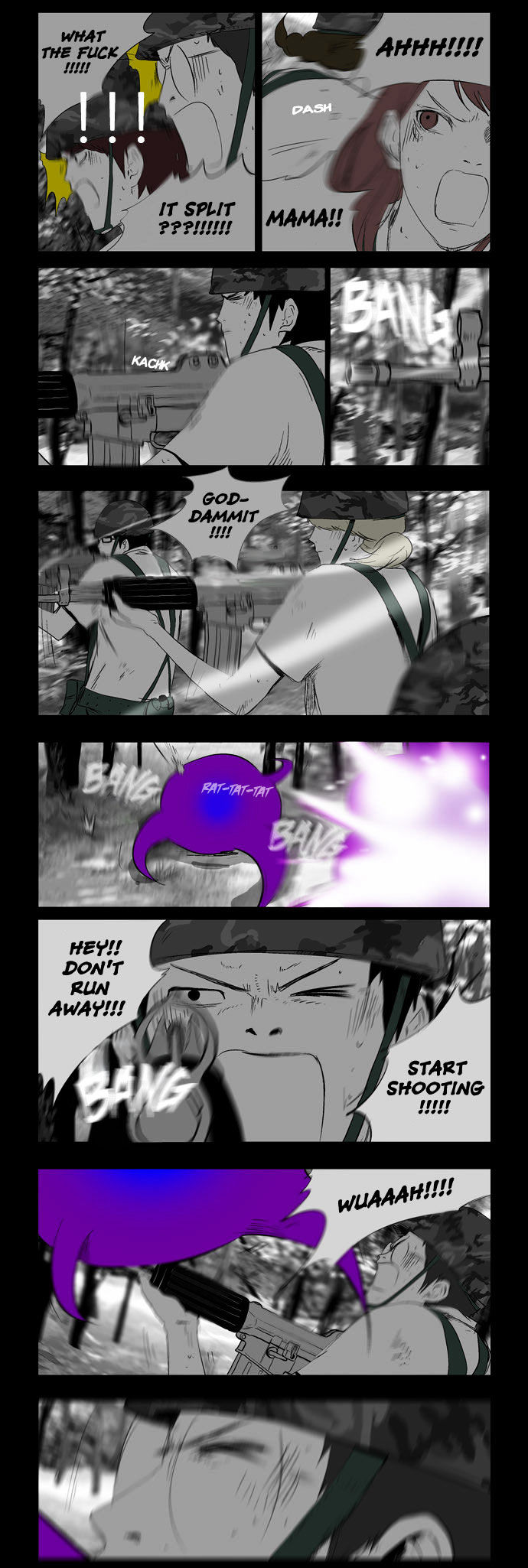 Afterschool War Activities Chapter 34 page 10 - Chapter 34 : Medium Cell Annihilation Operation (4)