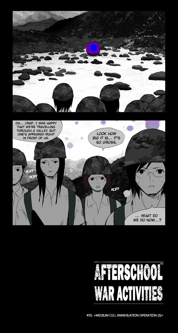 Afterschool War Activities Chapter 35 page 3 - Chapter 35 : Medium Cell Annihilation Operation (5)