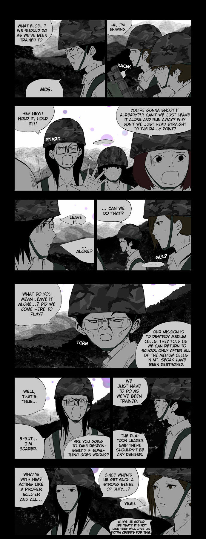 Afterschool War Activities Chapter 35 page 4 - Chapter 35 : Medium Cell Annihilation Operation (5)