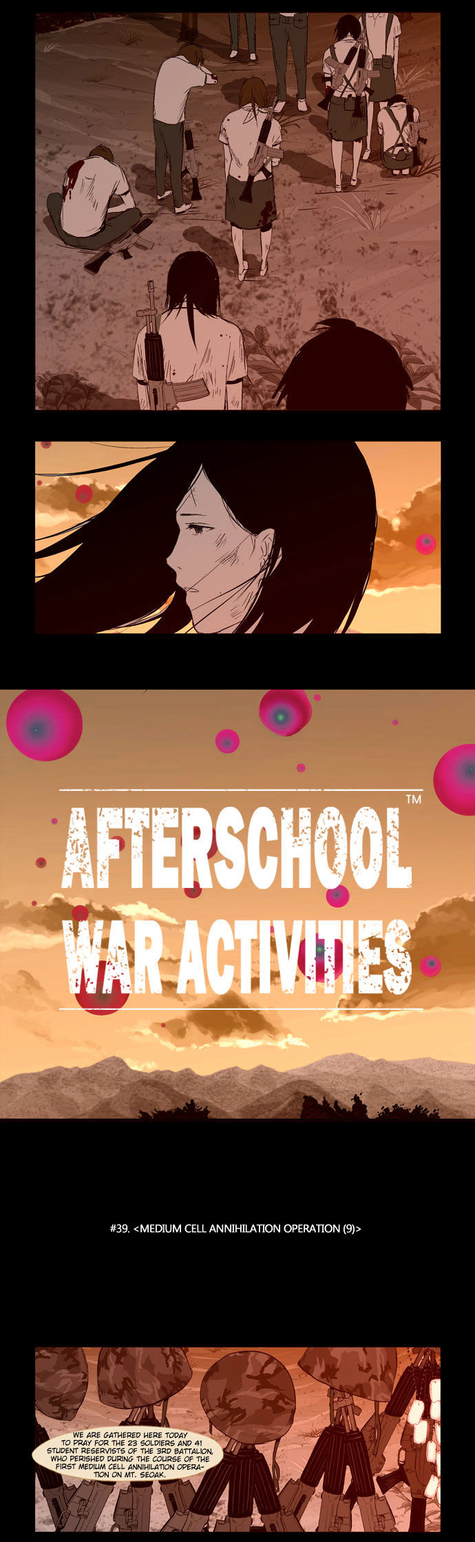 Afterschool War Activities Chapter 39 page 9 - Chapter 39 : Medium Cell Annihilation Operation (9)