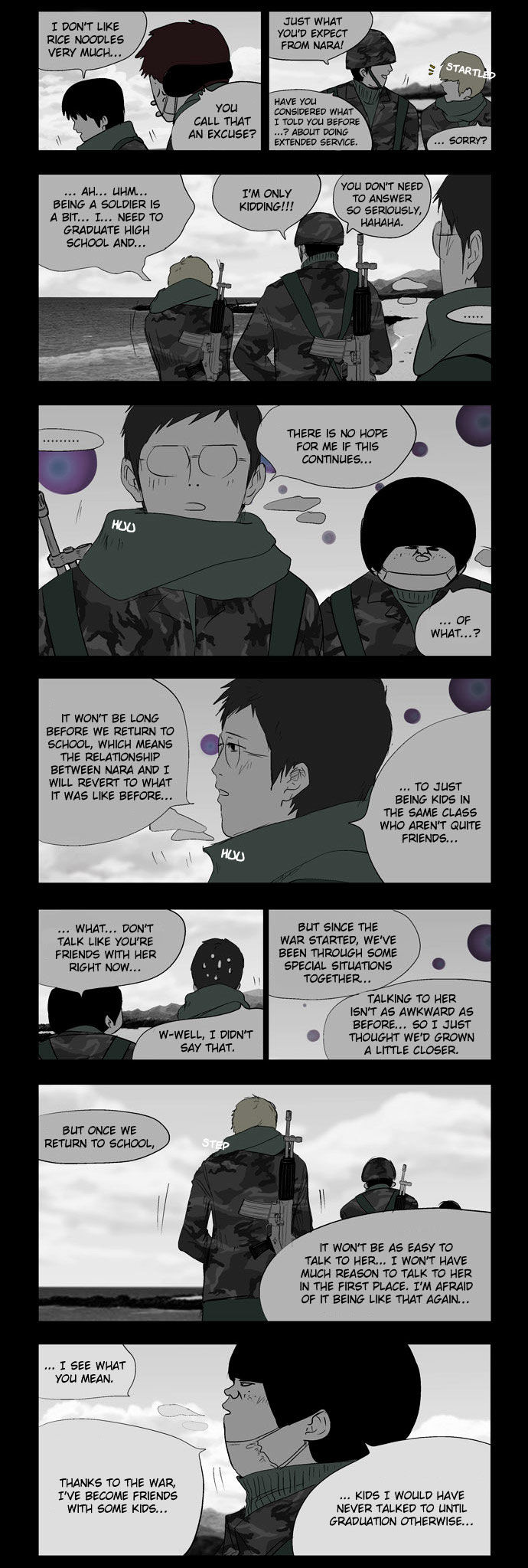 Afterschool War Activities Chapter 43 page 6 - Chapter 43 : Coastline Search Operation (1)