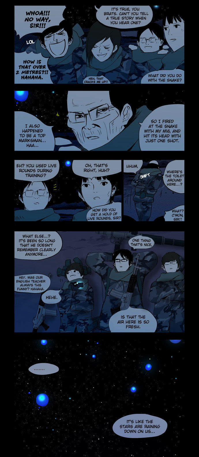 Afterschool War Activities Chapter 45 page 6 - Chapter 45 : Coastline Search Operation (3)