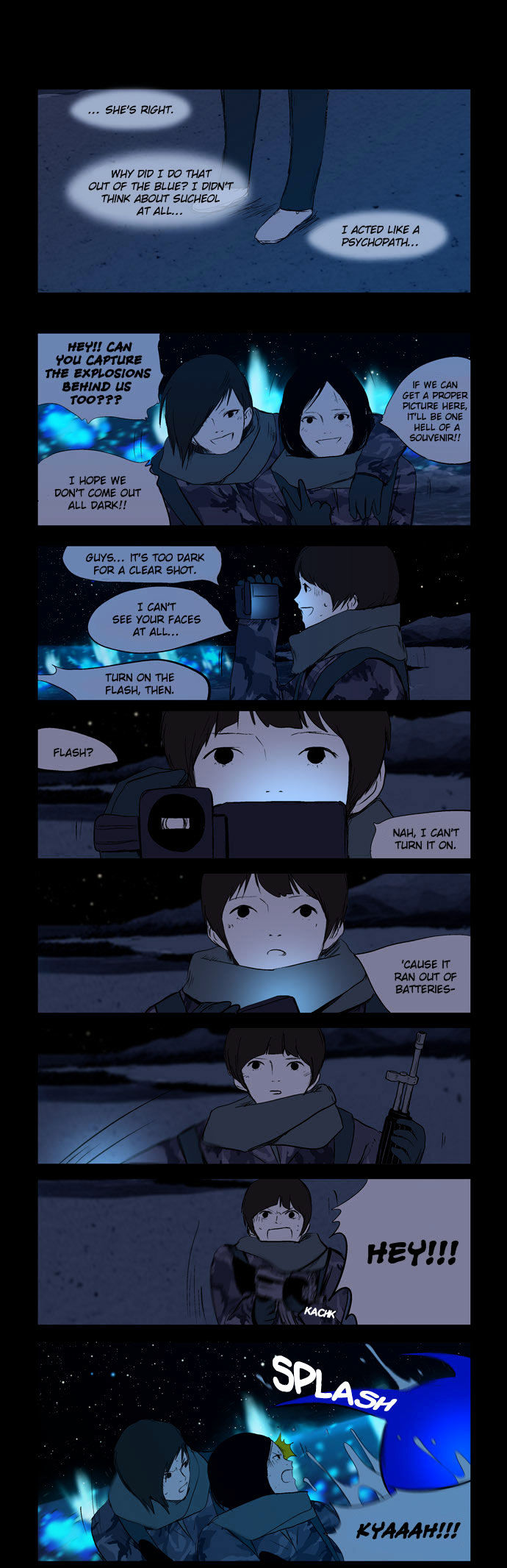 Afterschool War Activities Chapter 46 page 13 - Chapter 46 : Coastline Search Operation (4)