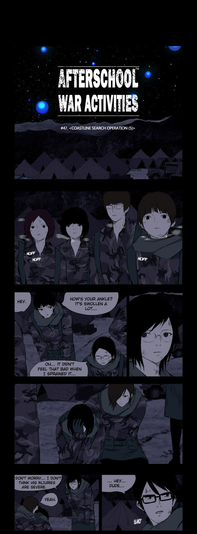 Afterschool War Activities Chapter 47 page 5 - Chapter 47 : Coastline Search Operation (5)