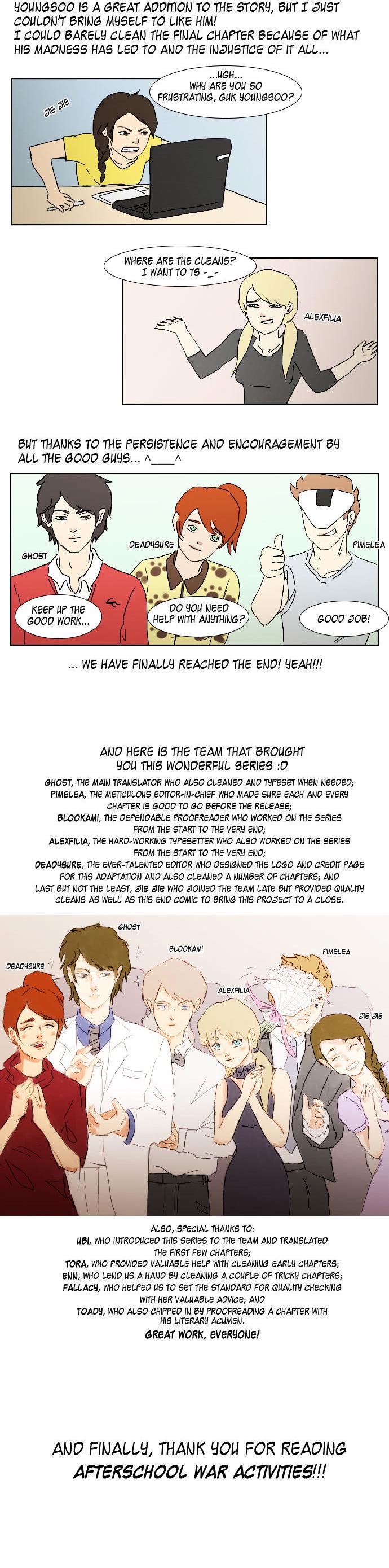 Afterschool War Activities Chapter 51 page 18 - Chapter 51 : Afterword