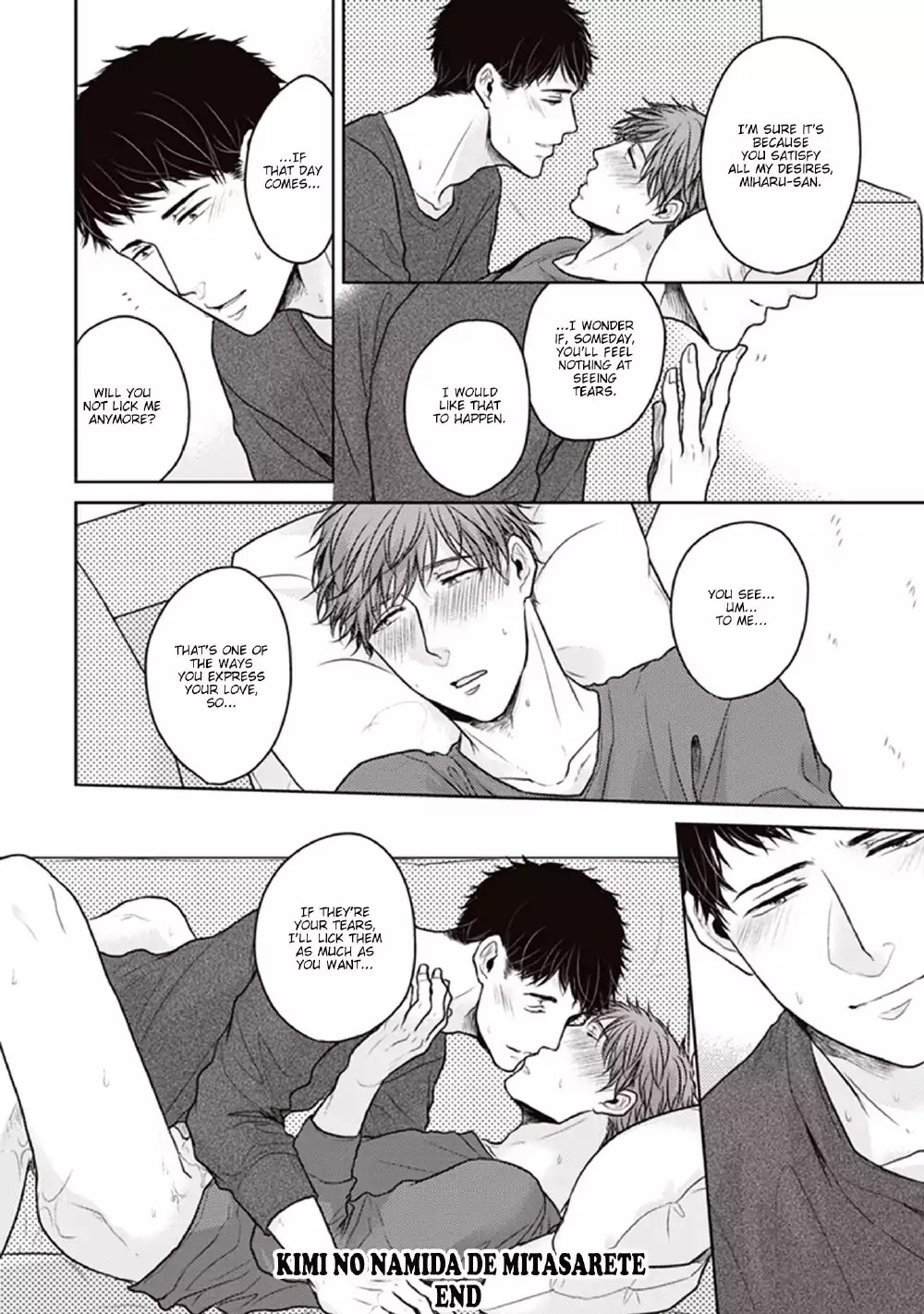 Afureru Namida o Nomikondanara Chapter 4.5 page 12 - Vol.1 Extra: Fulfilled by Your Tears [END]