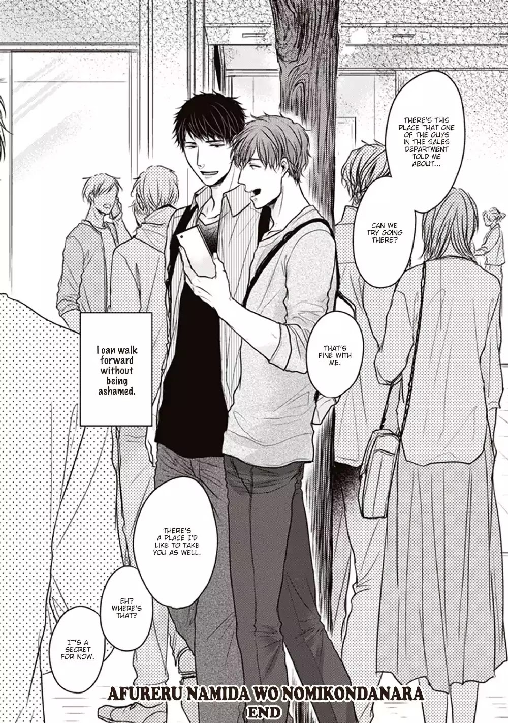 Afureru Namida o Nomikondanara Chapter 4 page 36 - Chapter 4: If I Swallowed the Overflowing Tears #4