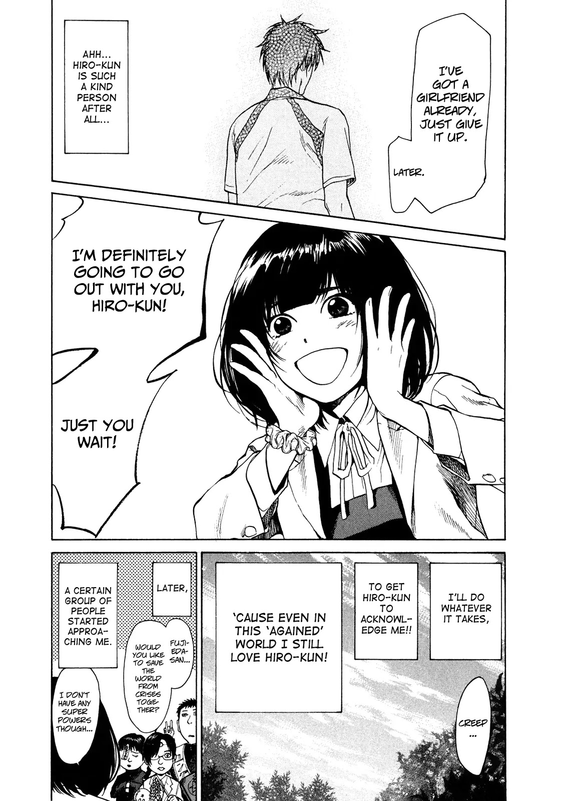 Again!! Chapter 18 page 19 - Chapter 18: The Girl Who Didn't Want to Leap Through Time