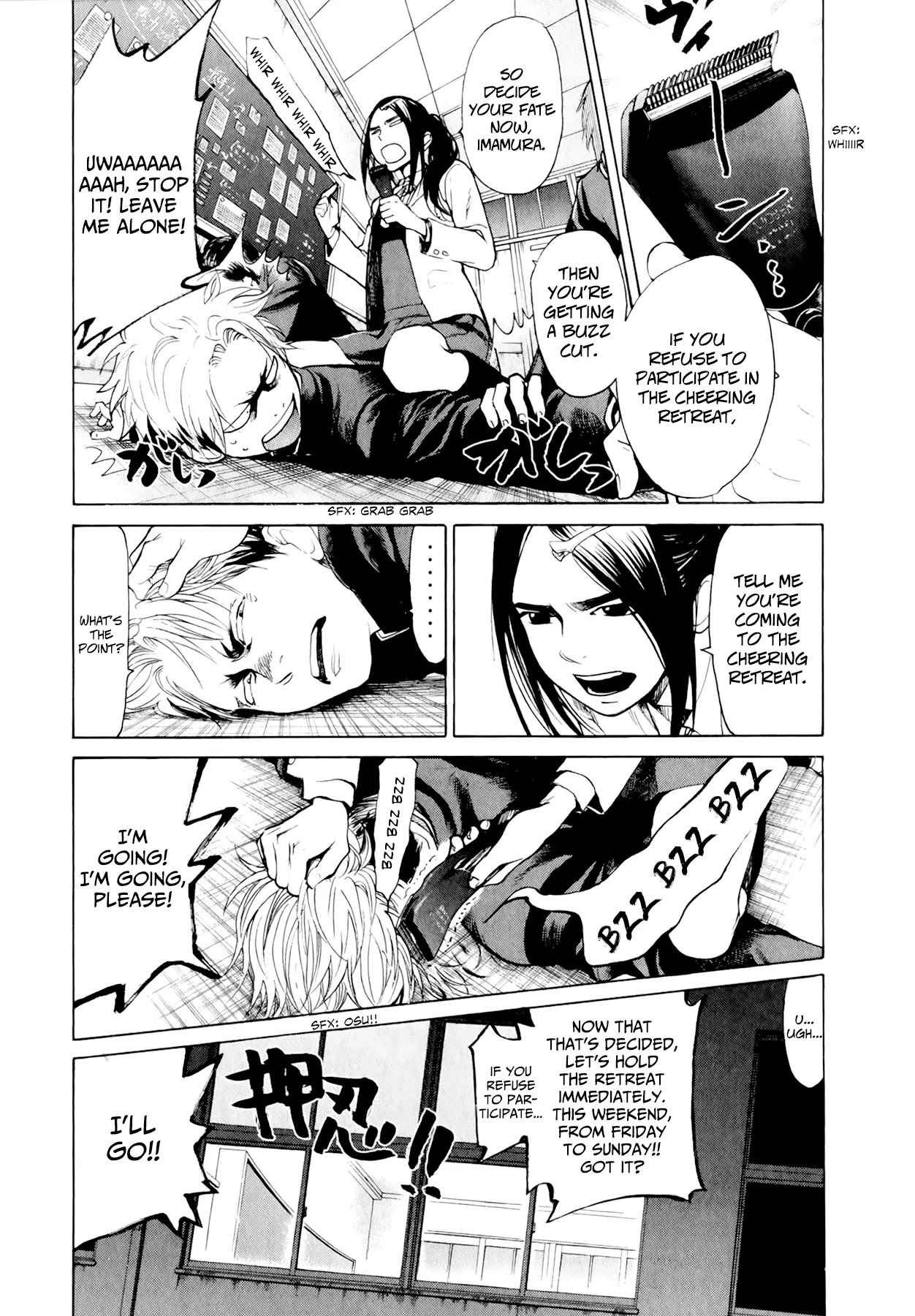 Again!! Chapter 26 page 5 - Chapter 26: Club Boot Camp
