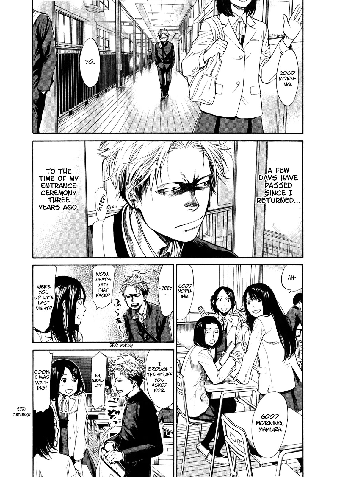 Again!! Chapter 8 page 3 - Chapter 8: Ordinary World: Tedious World