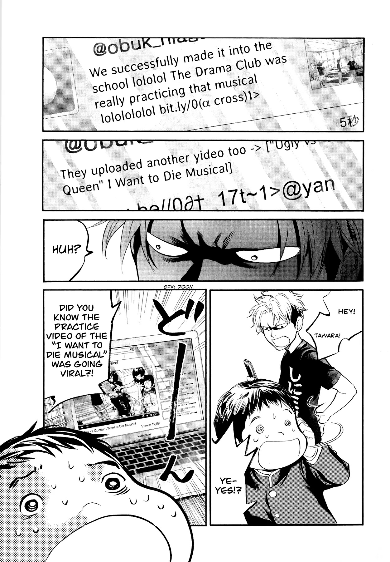 Again!! Chapter 89 page 9 - Chapter 89: [YouTube] "WTD Musical" is Sick...